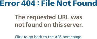 Error 404 File Not Found.