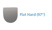 Slide Heel for S-710: Flat Hard (97�)